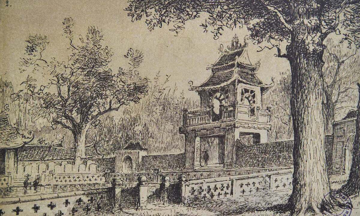 Văn Miếu – Quốc Tử Giám xưa qua tranh: góc nhìn mới cho người chơi Việt - hình ảnh - ofcukeoqd.top